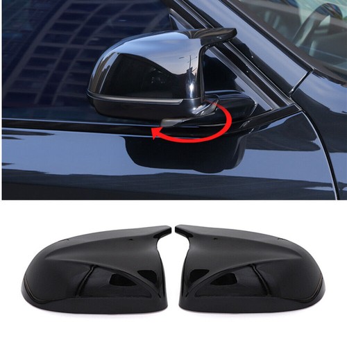 M Style Mirror Covers In Gloss Black For Bmw X5 X6 X7 X3 G05 G06 G07 G – Storm Xccessories - Foto 6