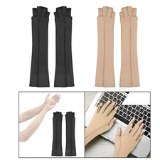 Long Compression Gloves Gaming Gloves for Adults Multifunctional Cycling Gloves