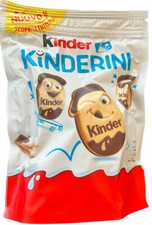 KINDER KINDERINI BISCOTTI FROLLINI AL LATTE E CACAO 250g FERRERO LIMITED EDITION