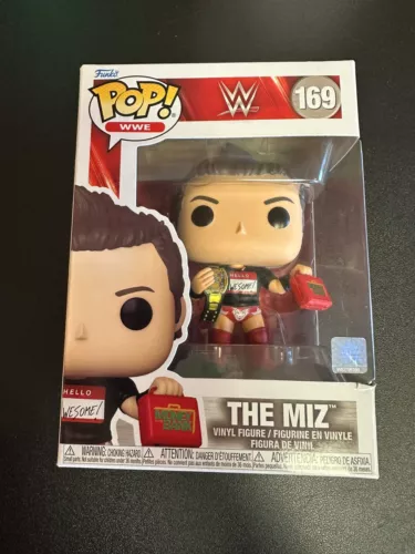 FUNKO POP WWE THE MIZ 169 BOX DAMAGE