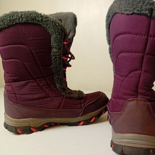 Mountain Warehouse Winter Snow Walking Boots Faux Fur lined size 5 Womens Isodry - Picture 10 of 13