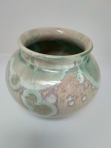 David Williams Australian Studio Pottery Crystalline Glaze Vase - Picture 4 of 7