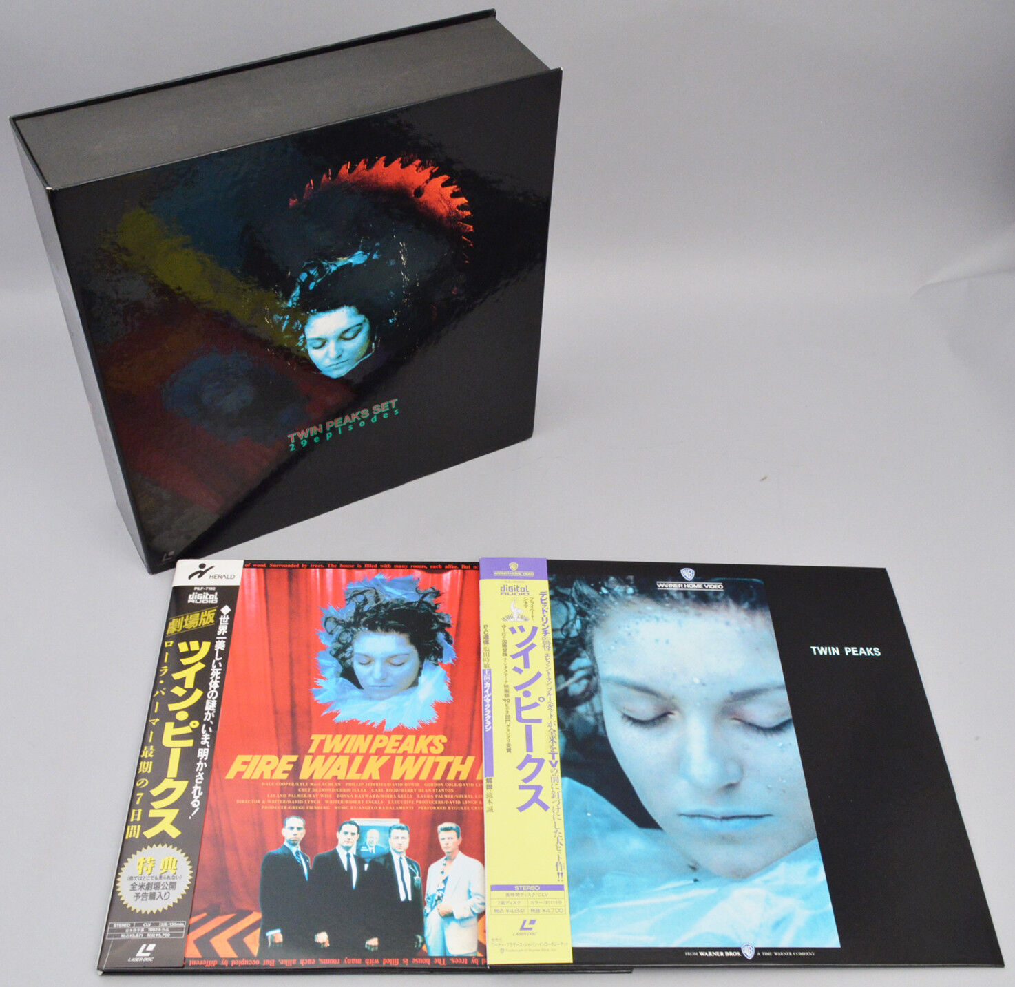 ek071 Japan Original Laserdisc Twin Peaks 29epi. Complete Box/2Movie David Lynch
