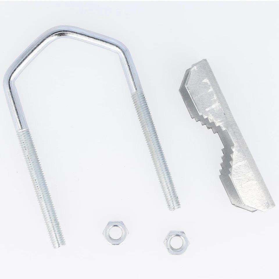 Bride-110mm Bride d'Etrier avec Mâchoire pour Fixation de Parabole et d'Anten... - Photo 4/4