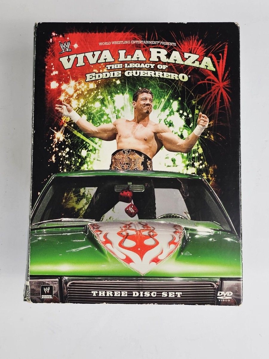 WWE Viva La Raza The Legacy of Eddie Guerrero DVD 2008 3 Disc Set