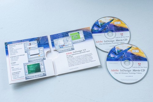 Adobe InDesign 2.0 Movie CD deutsch incl. Testversion - Bild 2 von 2