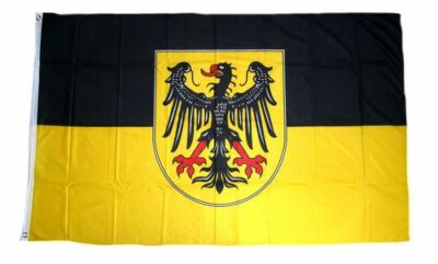 Königsbanner Flagge Aachen AC 80x120cm – Hissflagge Mit Karabinerhaken, Made In Germany