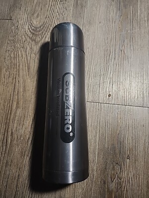 Preowned. Subzero Vacuum  Insulated Thermos  Silver Stainless Steel 