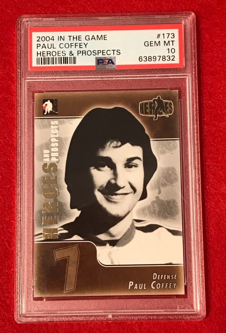 Paul Coffey trading card