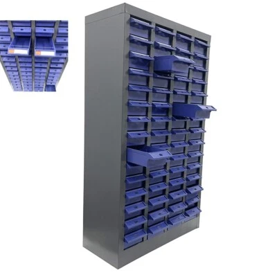 INTSUPERMAI® 60 Drawers Parts Cabinet Garage Hardware Storage Organizer Cabinet without Door