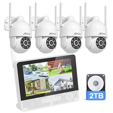ANRAN 5MP Wireless Security Camera System Home CCTV WiFi Outdoor 8CH NVR 2TB HDD