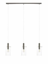 Metro 3 Light Close to Ceiling Pendant 