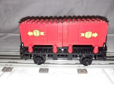 LEGO 12 V Eisenbahn Containerwagon aus 7823 mit 2 Container (Nr. 3)