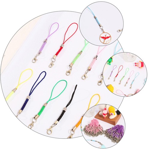 15 PCS Chaîne De Téléphonie Mobile Boucle Homard Sangle Téléphone - Zdjęcie 6 z 12