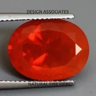 MEXICAN FIRE OPAL 9 x 7 MM OVAL CUT ALL NATURAL BEAUTIFUL COLOR