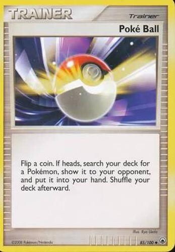 Pokemon Card - Majestic Dawn 85/100 - POKE BALL (uncommon) - NM/Mint