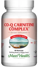 Maxi Health Kosher Co Q Carnitine Complex (Coenzyme Q-10 & Carnitine) 60 vegetab