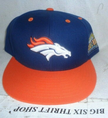 Denver Broncos Super Bowl XXXIII Mitchell & Ness Fitted Cap Hat Size 8 Men