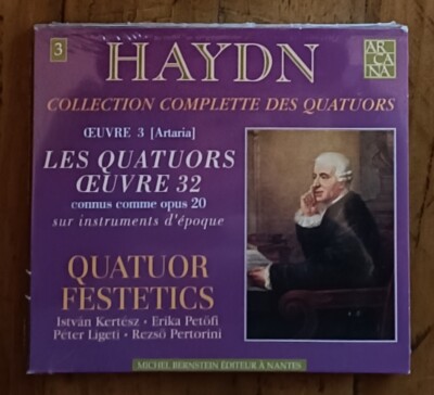 HAYDN Quatuor Festetics String Quartets Op. 32 Volume 3 Sealed 2CDs
