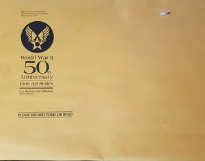 World War II 50th Anniversary Fine Art Series: 12 Print Set w/ Original Envelope