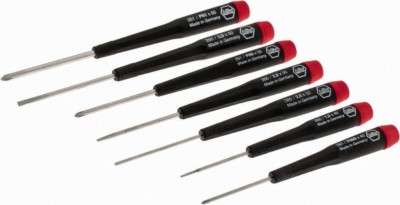 Wiha 26197 Screwdriver Set with 3 Phillips and 4 Slotted Drive