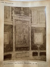 Old Photo Vintage Roma Villa Farnesina Wall Painting Picture Antique