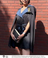 Harry Potter Cape Dress with Hogwarts Patch one piece Blue Japan New Pre-sale