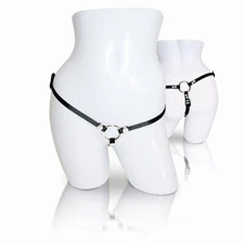 Sportsheets Bare As You Dare Thong Style Strap On Harness with O Ring
