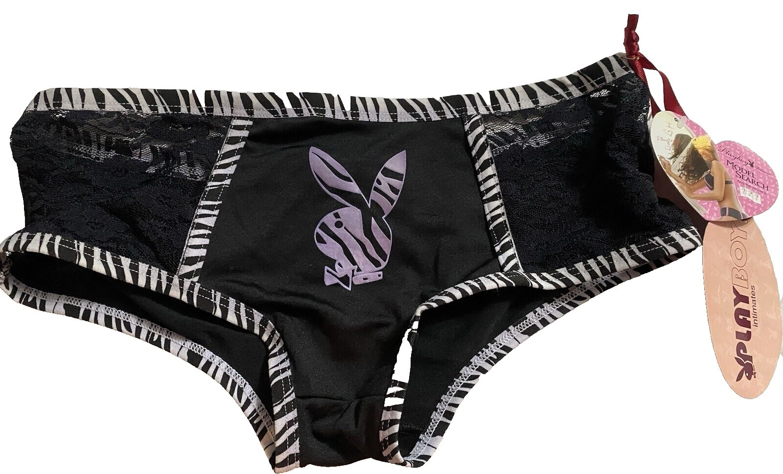 Bragas para mujer Playboy negras