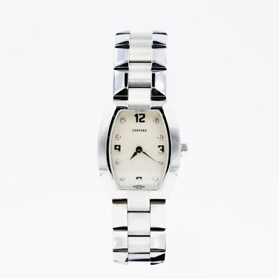 Concord La Scala Diamond Stainless Steel Women's Quartz Watch