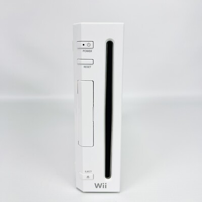 Nintendo Wii Console W/2 Games Bundle White Gamecube Compatible