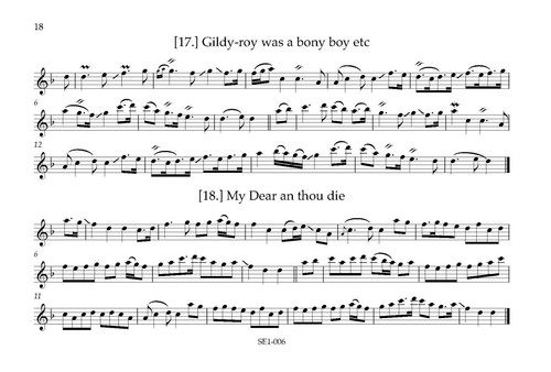 Early Wind Music from Scotland: Flute Tunes from GB-KETmmc 353, ed. E. Ford - Picture 4 of 4