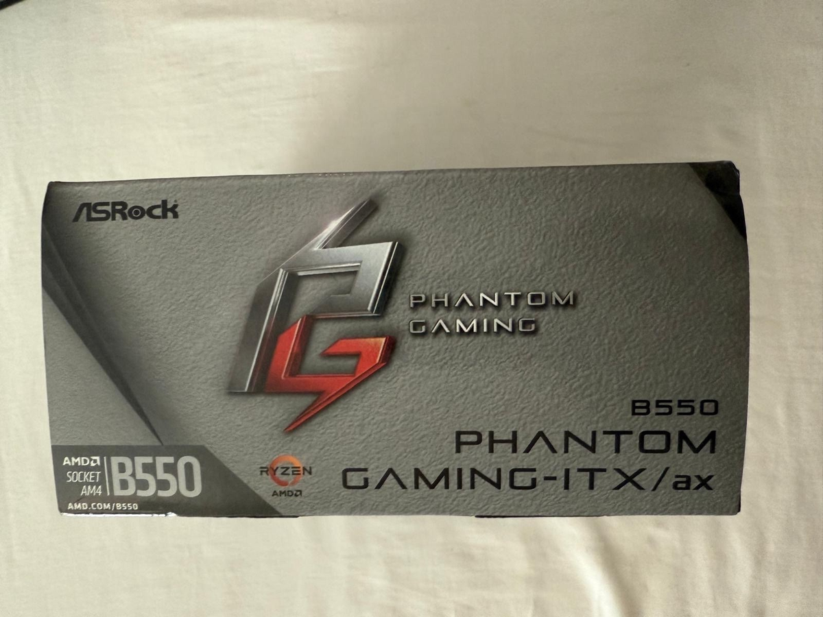 ASRock B550 Phantom Gaming-ITX/AX, AMD AM4 Processors ASRock B550 Phantom Gaming-ITX/AX, AMD AM4 Processors