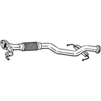 Bosal Abgasrohr Hosenrohr Passend FüR Hyundai Getz TB 1.3 1.3I 768-303