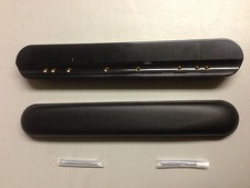 Armrest for Wheel Chair Desk Length Black Padded 10" Length Pair Better Quality