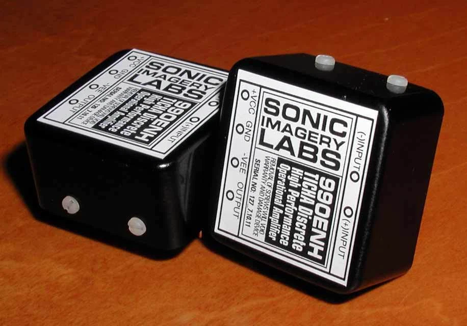 Sonic Imagery Labs 990Enh-Ticha Discrete OpAmp 990 audio performance upgrade - Image 2 of 2