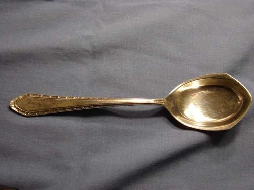 Wallace Orange Blossom sugar spoon sterling silver