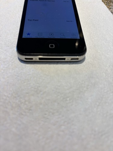 Apple iPhone 4 Black (ATT) A1332 8GB Very Good Used iPhone IOS 7.1.2 - Zdjęcie 6 z 13