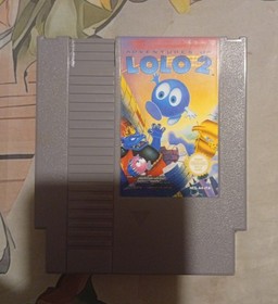 Adventures of Lolo 2 Nintendo NES PAL ITA CIB Complete Retro Game