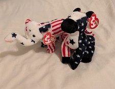 Righty  Lefty 2000 TY Beanie Babies Mint Condition with Tags