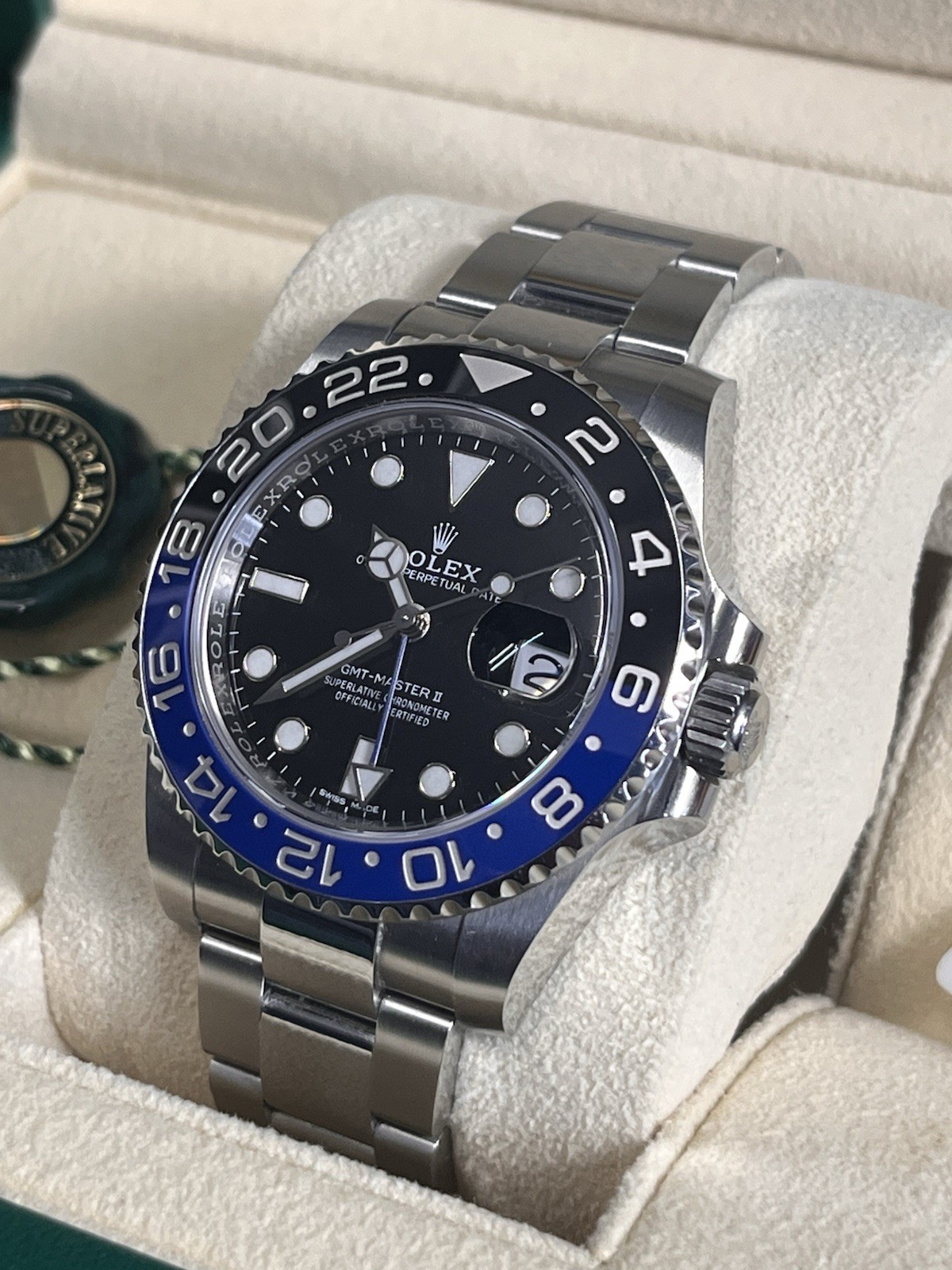 Rolex GMT-Master II Men's Black Watch - 116710BLNR Batman