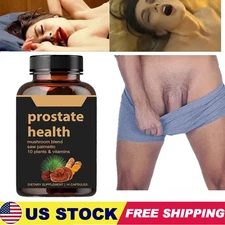 90pcs Natural Body Care Prostate Health Capsules Support for Men’s Wellness 