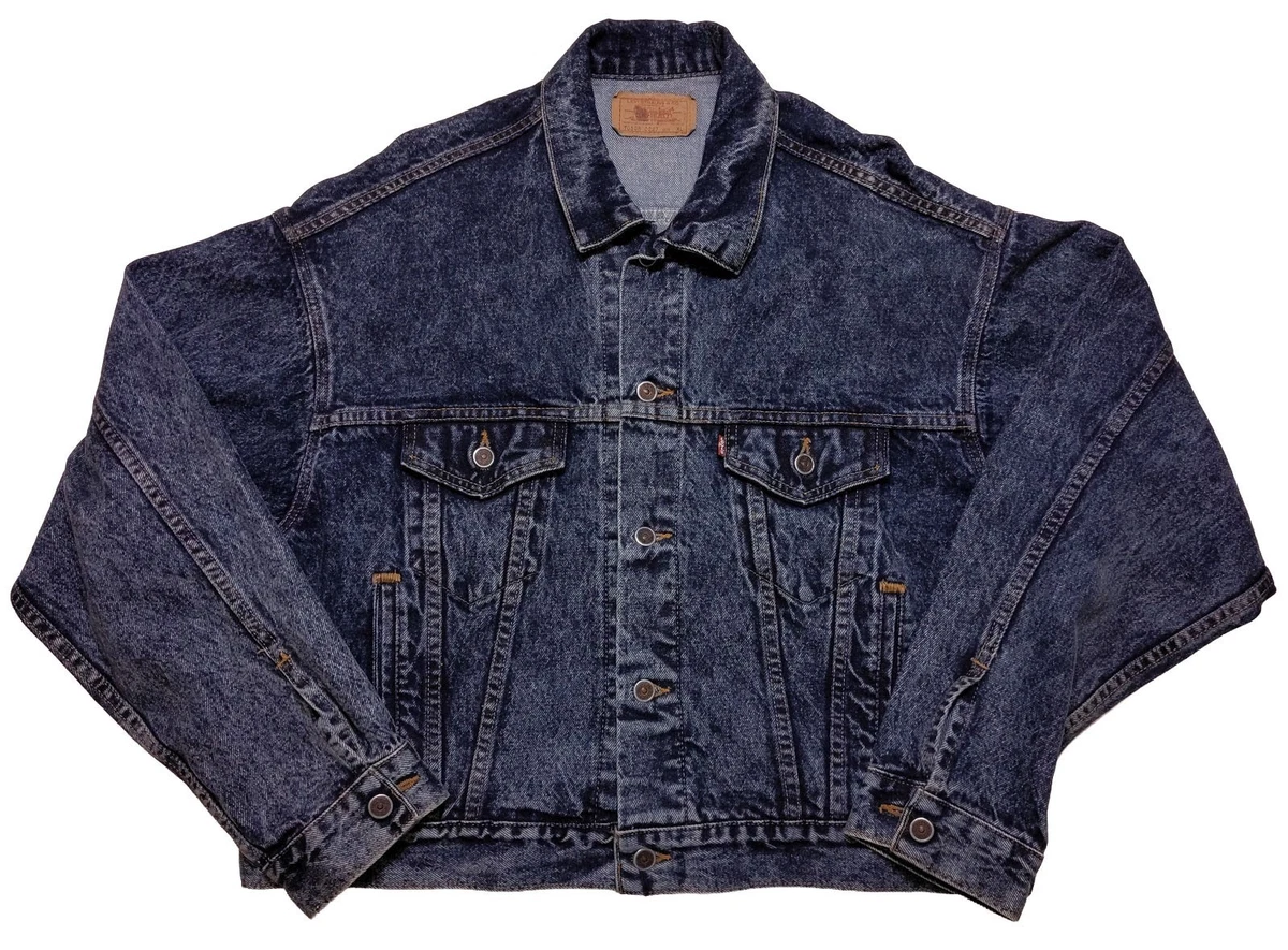 vintage mens levi jean jacket products for sale | eBay