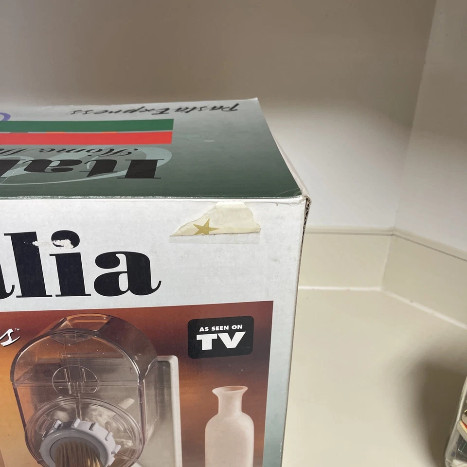 ITALIA PASTA EXPRESS Home Made AUTOMATIC PASTA MAKER Model #X-600 NEW - Image 4 of 4