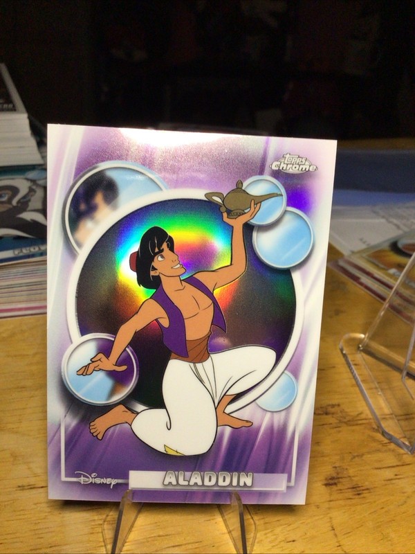 2026 Topps Chrome Disney Aladdin Refractor #81