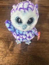 Ty Beanie Boo’s OSCAR the Blue Owl (6 Inch) NWT Rare
