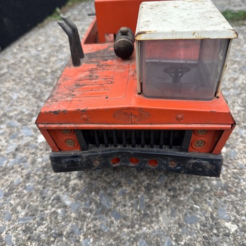 Vintage Mighty Tonka Orange Wrecker AA Tow Truck - Picture 3 of 6