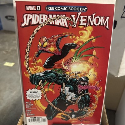   FREE COMIC BOOK DAY FCBD 2023 SPIDER-MAN VENOM 1 NM-