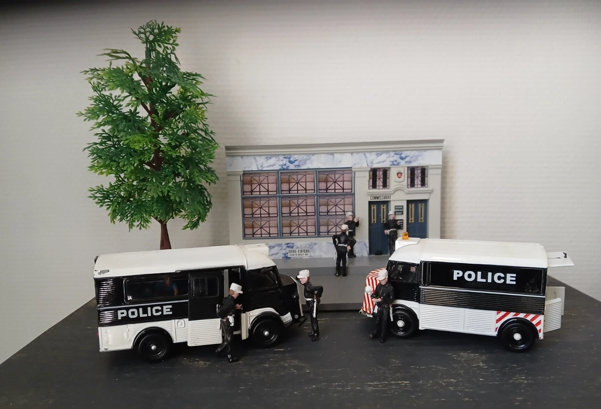 Lot PLAYMOBIL Vintage Police - Voiture Patrouille Et Set 3215 De 1986 Avec Boîte