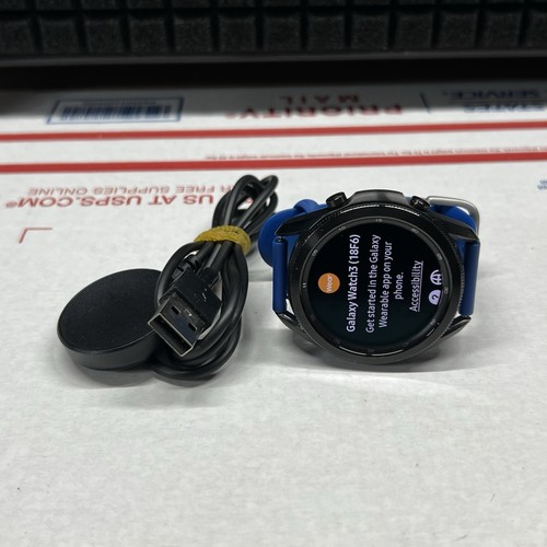 Samsung Galaxy Watch3 SM-R840 45mm Stainless Steel Case GPS Bluetooth Smartwatch